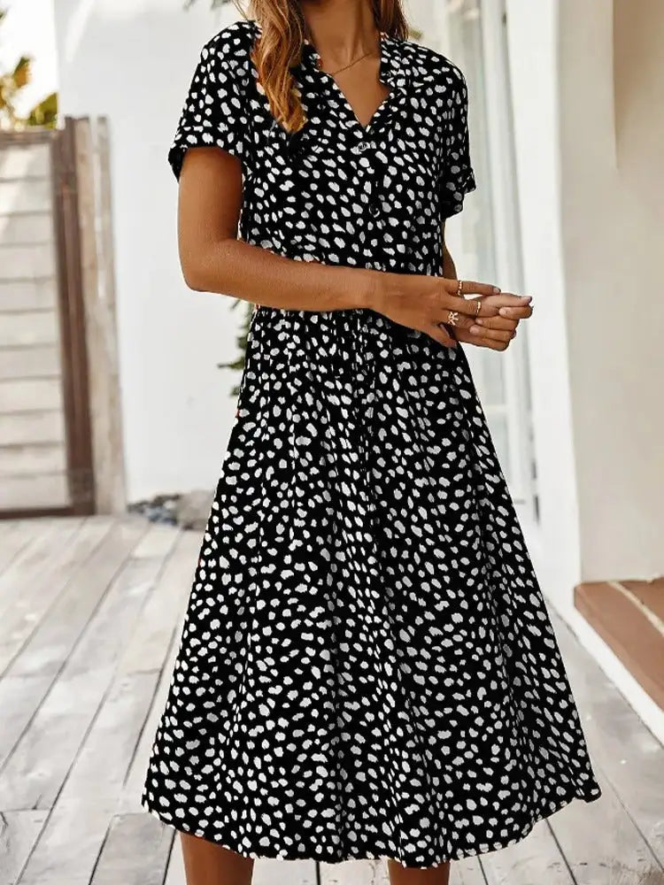 Vintage Polkadot Dress