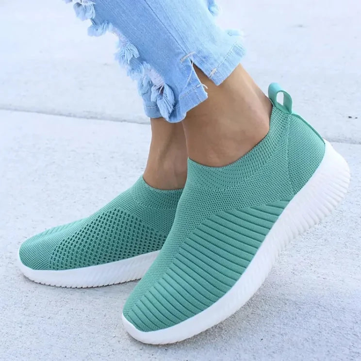 Small Flat Knitted Shoes