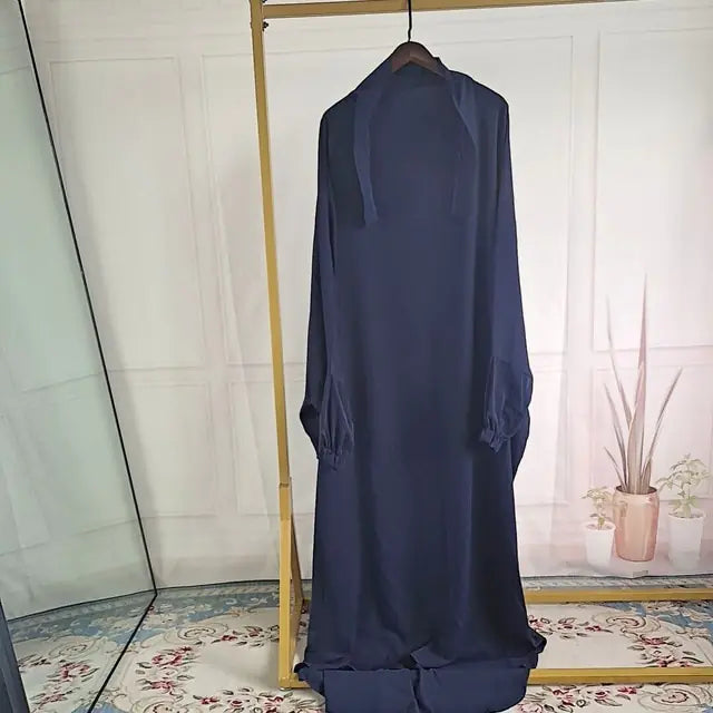 Ramadan Eid Hooded Abaya Women Prayer Garment