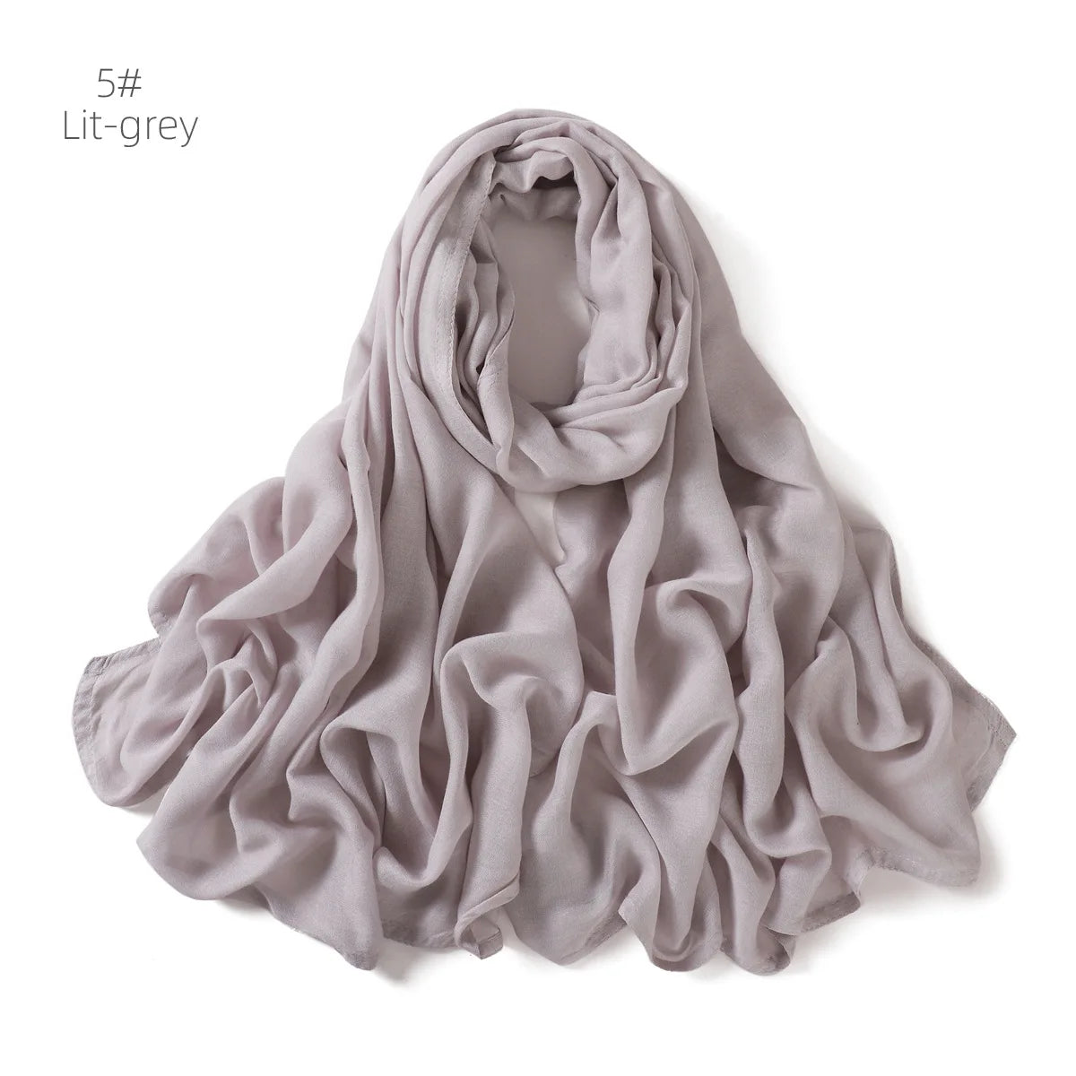 Elegant Viscose Travel Scarf