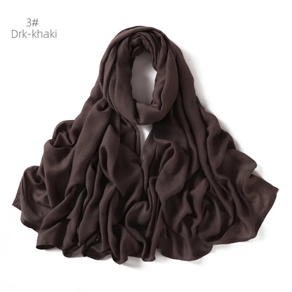 Elegant Viscose Travel Scarf