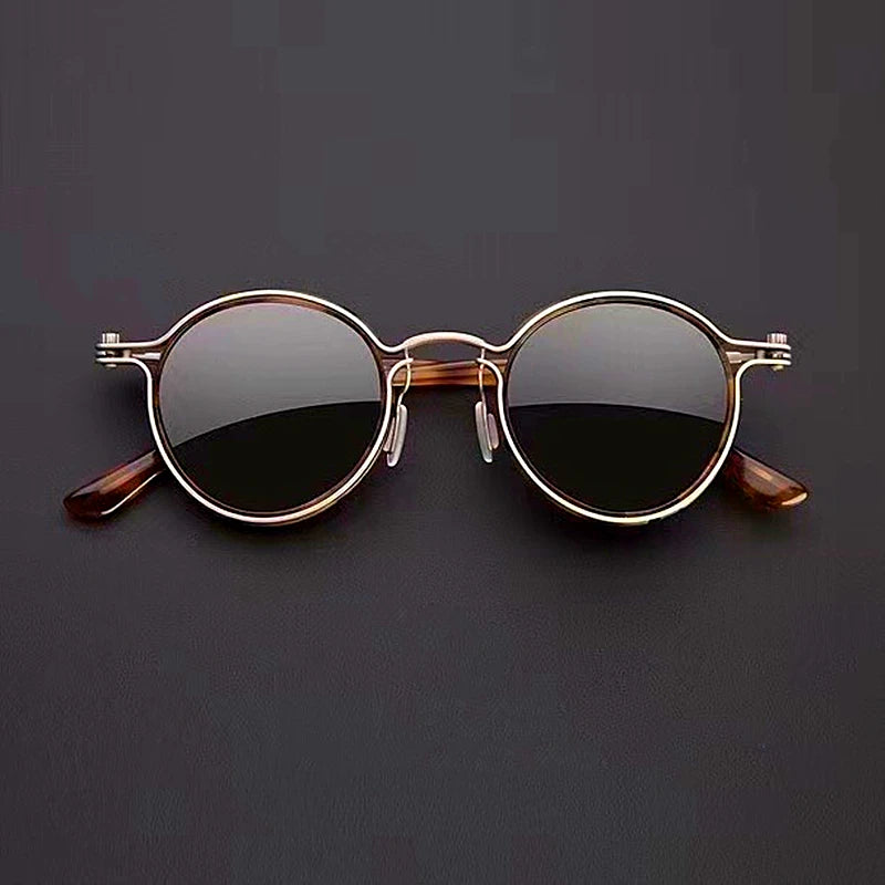 Vintage Titanium Polarized Sunglasses