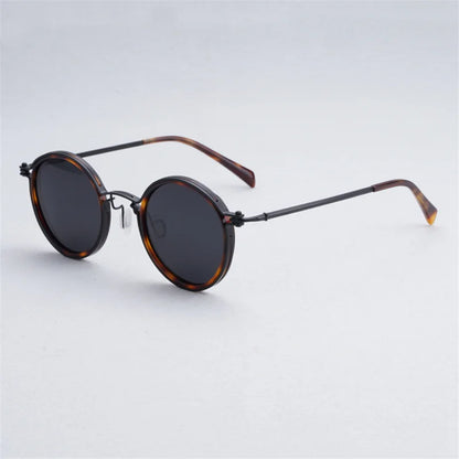 Vintage Titanium Polarized Sunglasses