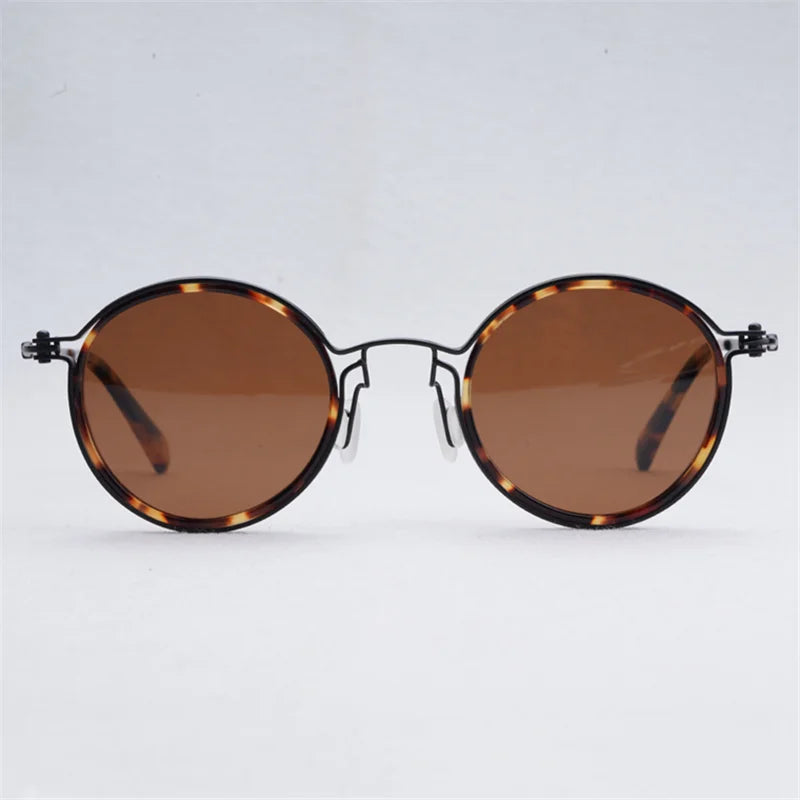 Vintage Titanium Polarized Sunglasses