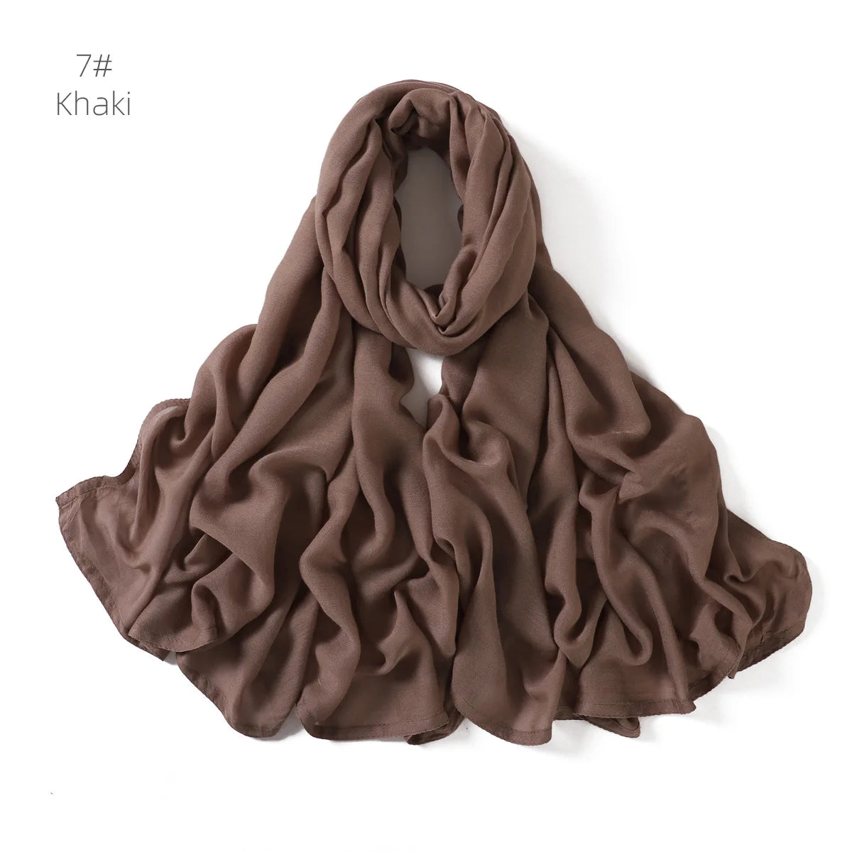 Elegant Viscose Travel Scarf