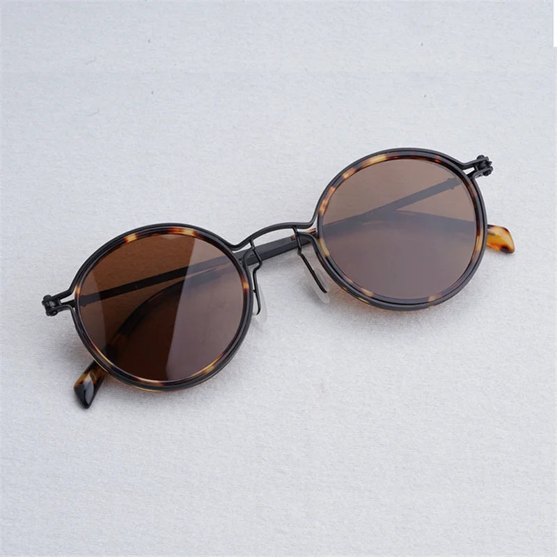 Vintage Titanium Polarized Sunglasses