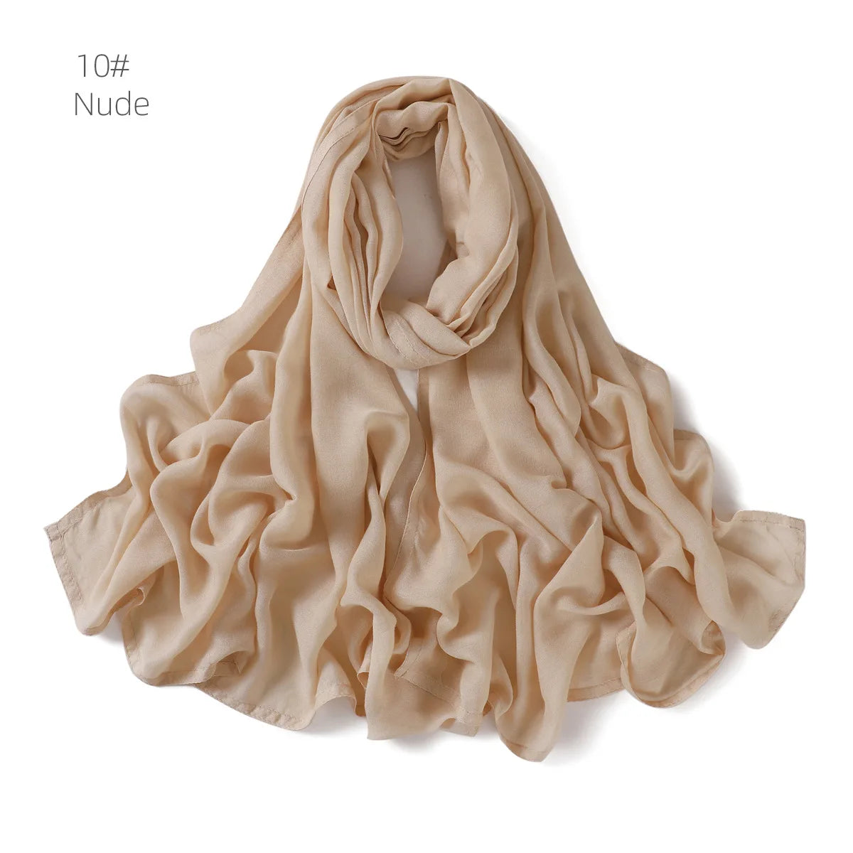 Elegant Viscose Travel Scarf