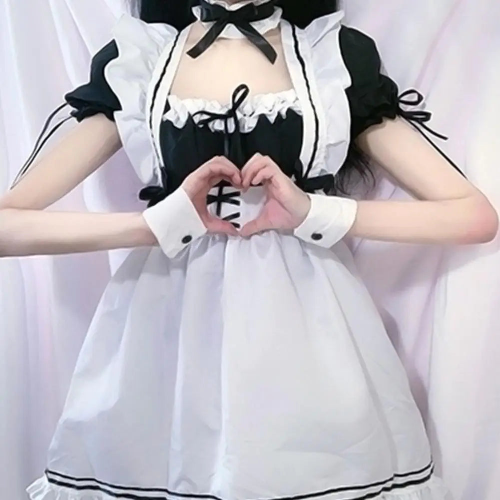 Maid Outfit Anime Long Dress